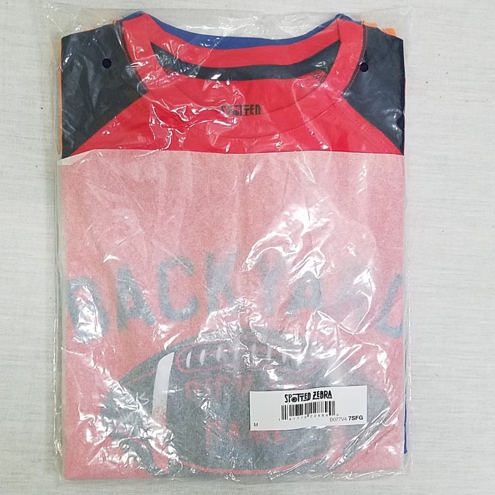 SPOTTED ZEBRA Boys 2Pack Active Shirts Sz8